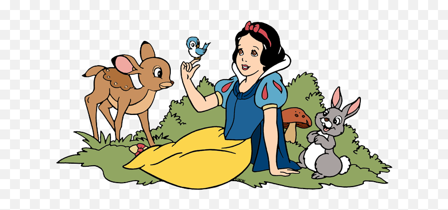 Snow White Animals Png Picture 381018 - Animals From Snow White,Snow White Png