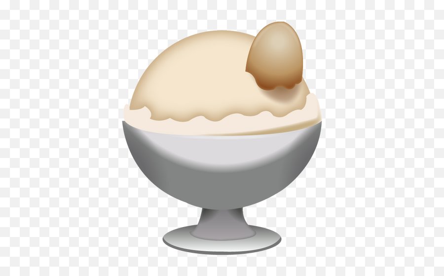 Download Vanila Ice Cream Emoji Icon Island - Punch Bowl Png,Vanilla Icon