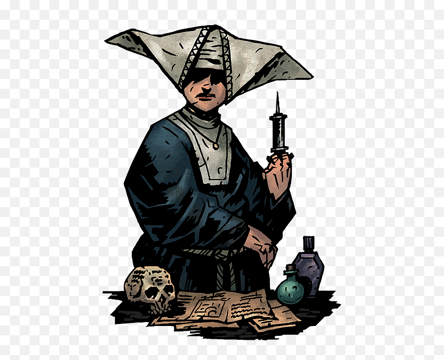 Sanitarium Character - Darkest Dungeon Medic Full Size Png Darkest Dungeon Medic,Darkest Dungeon Png