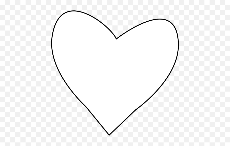 Heart Clipart Black And White Images - Heart White And Black Png,White Hearts Png
