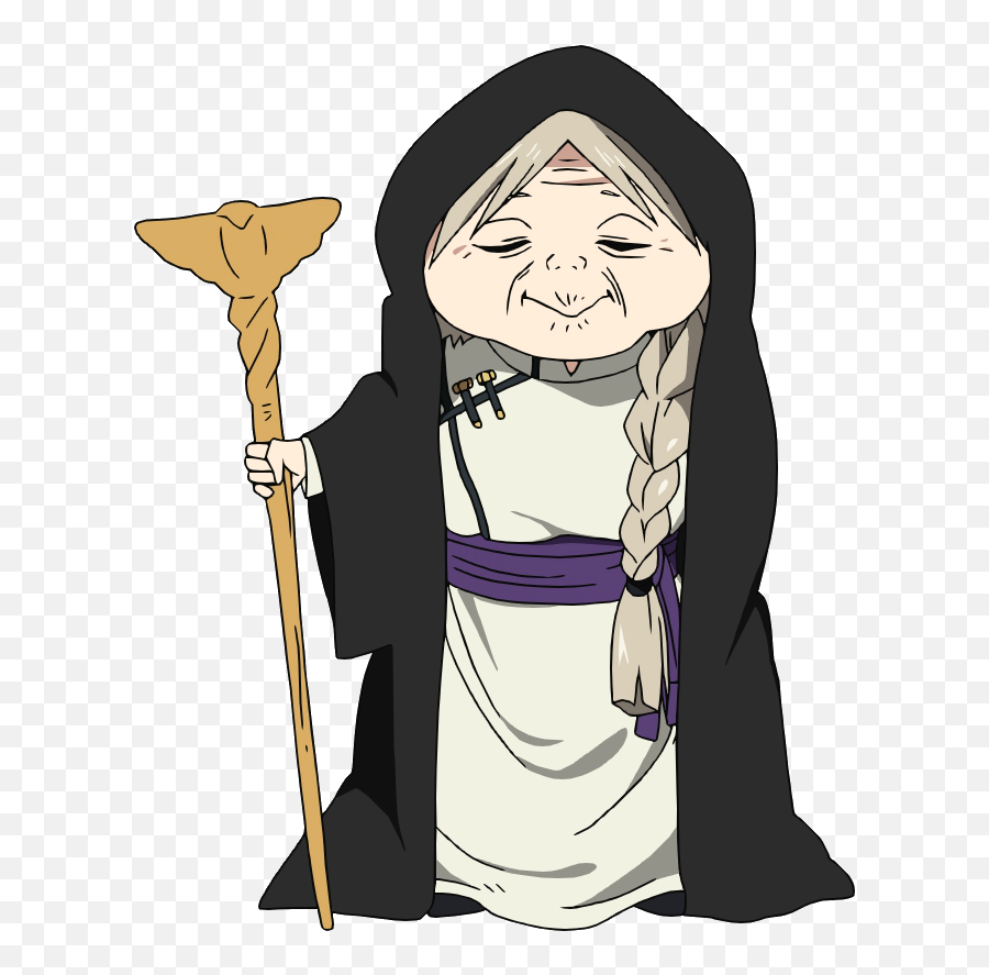 Transparent Grandma - Wise Old Lady Anime Png,Old Lady Png
