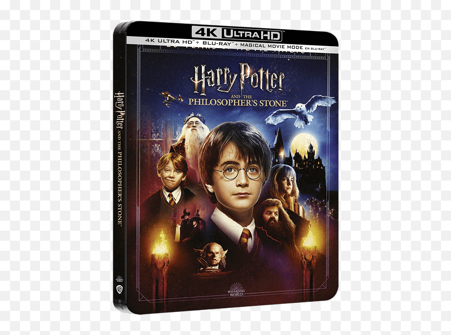 Harry Potter Y La Piedra Filosofal Magical Movie Mode Ed Steelbook Uhd 4k 2 Blu - Ray Harry Potter Magical Movie Mode Png,Emma Watson Folder Icon