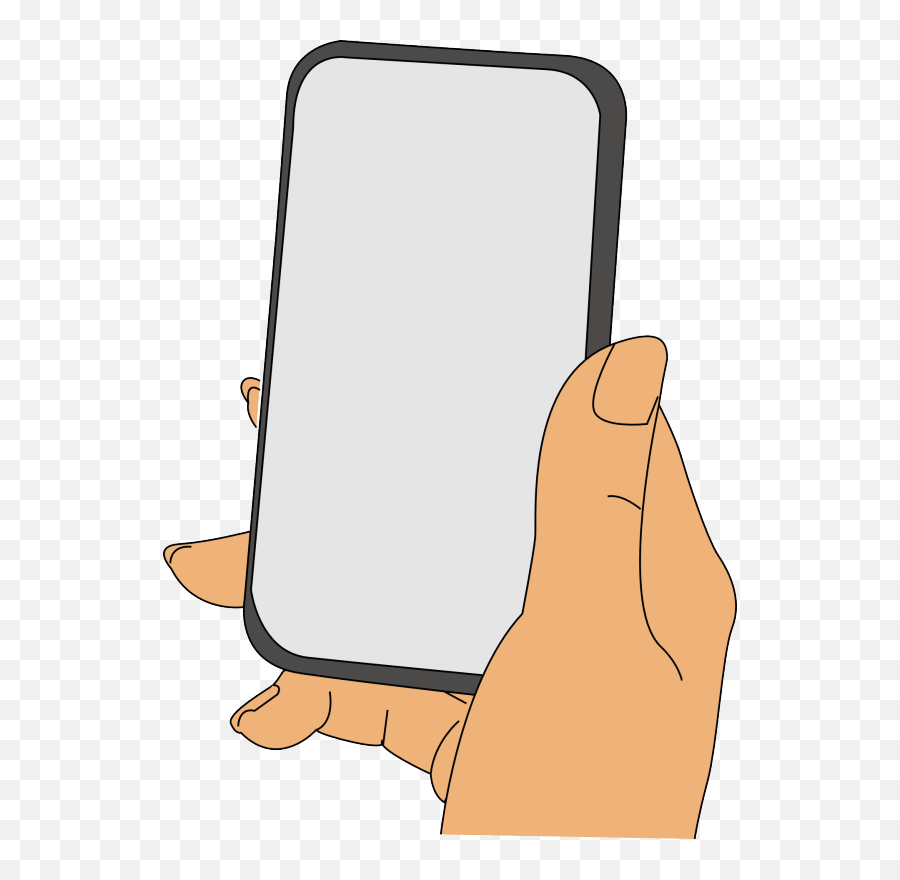 Iphone Clip Art - Clipartingcom Hand Holding Phone Clipart,Iphone Clipart Png