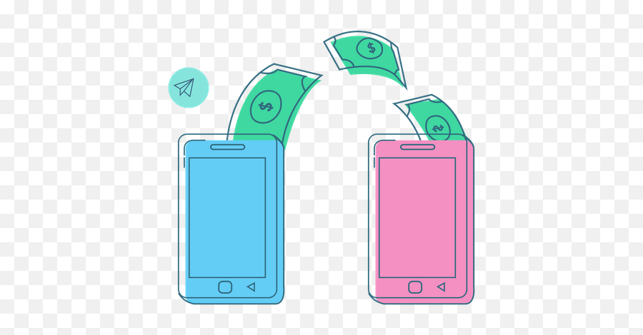 Best Premium Money Transfer App Illustration Download In Png - Camera Phone,Mobile Money Icon