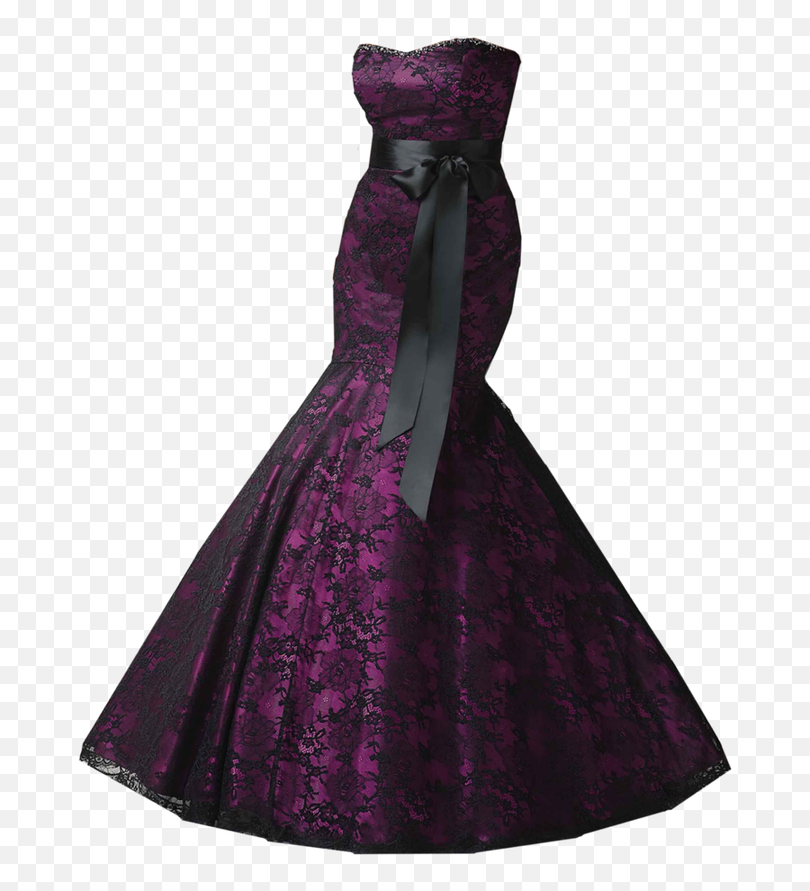 Dress Png Images 1 Image - Black And Purple Wedding Dresses,Dress Png