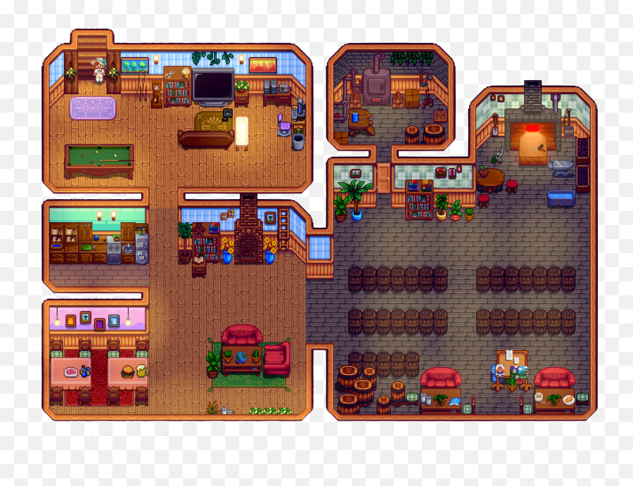 Hideaway Cellar - Mods And Community Cellar Map Stardew Valley Png,Stardew Valley Allow Pregnancy Icon