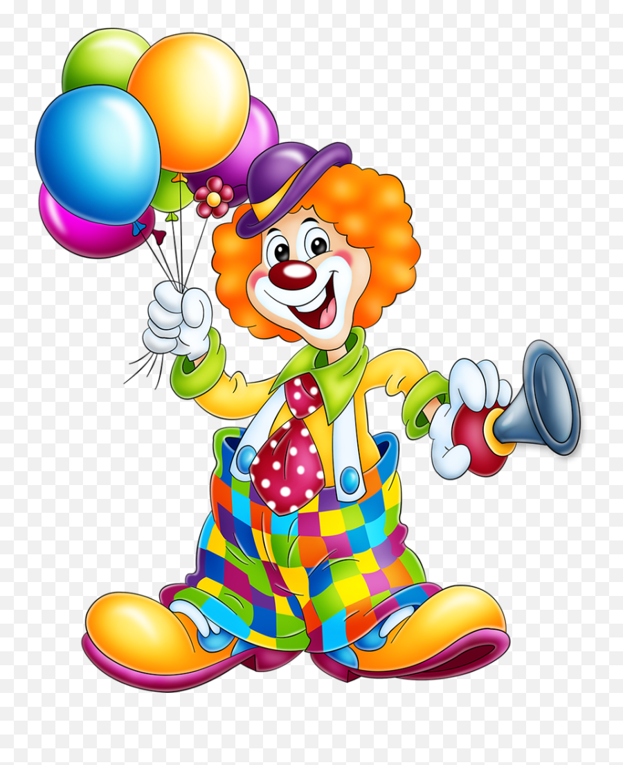 Karneval Clown Clipart - Transparent Clown Clipart Png,Clown Emoji Png