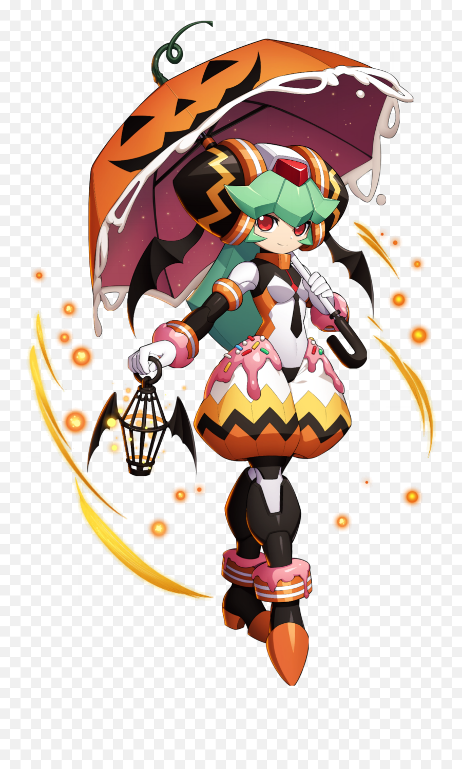 Halloween Pandora Rockman X Dive Mega Man Wiki - Mega Man X Dive Pandora Halloween Png,Pandora Icon Png