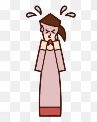 Illustration Of Shy Person And Blush Man Png