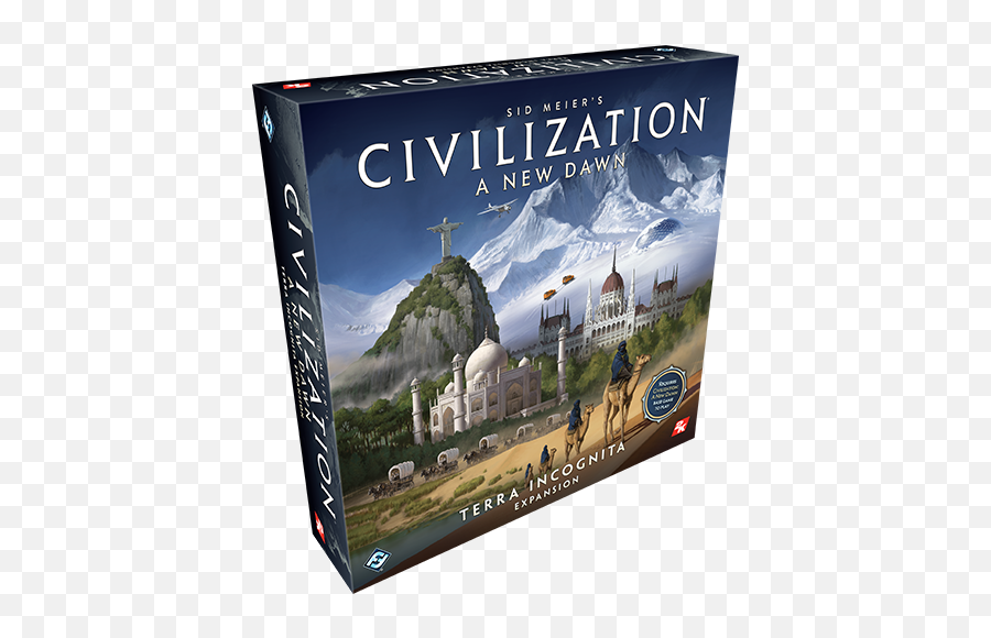 Terra Incognita - Fantasy Flight Games Sid Civilization A New Dawn Terra Incognita Board Game Png,Civ 5 Icon Template