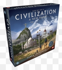 Terra Incognita - Fantasy Flight Games Sid Civilization A New Dawn Board png