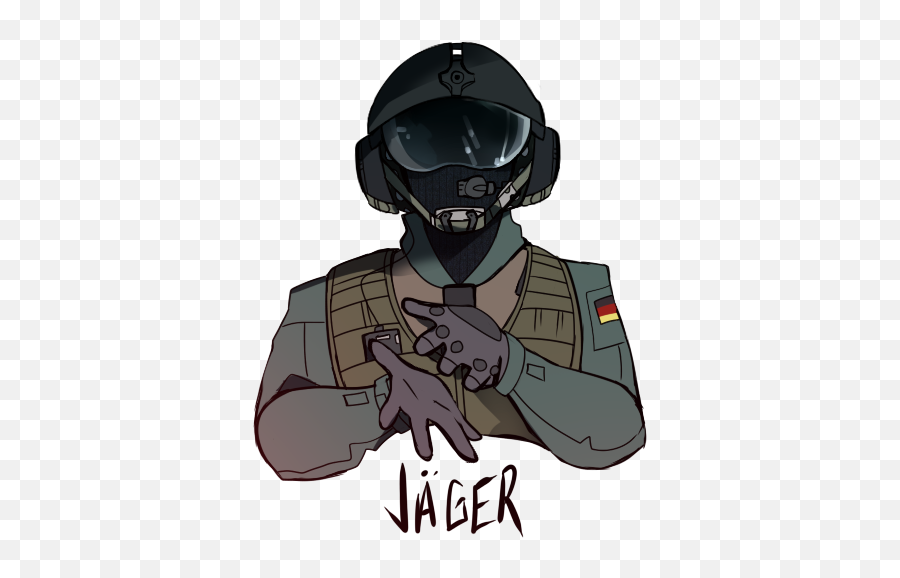 Download Jager Png - Rainbow Six Siege Fanart Png,Rainbow Six Png