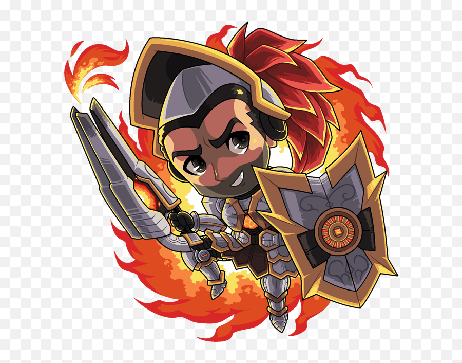 Paladins Champions Of The Realm - Paladin Chibi Png,Paladins Png