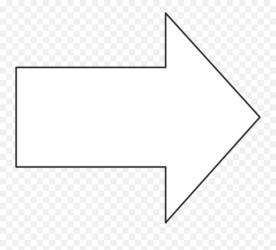 White Arrow Pointing - Free Project Timeline Graphic Png,White Arrow Png