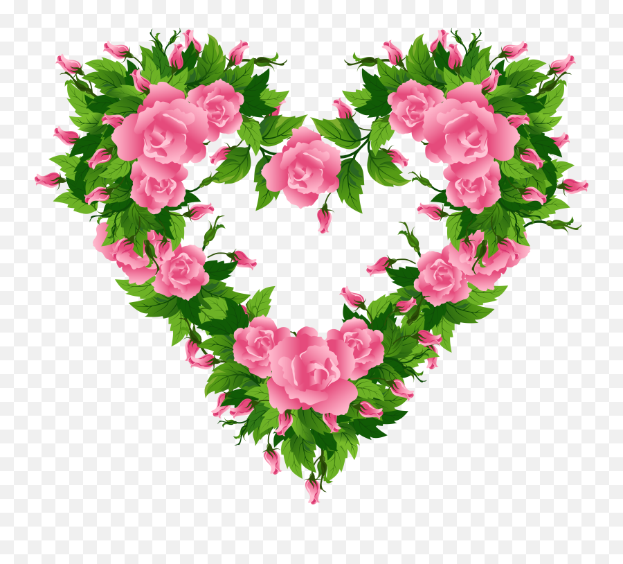 Library Of Heart And Rose Png - Good Morning Image Beautiful,Rose Heart Png