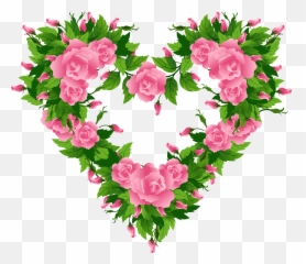 Library Of Heart And Rose Png - Good Morning Image Beautiful,Rose Heart Png