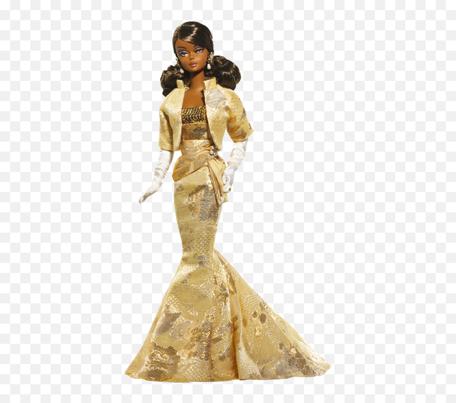 Silkstone Barbie Collector - Transparent Black Barbie Png,Barbie Transparent Background