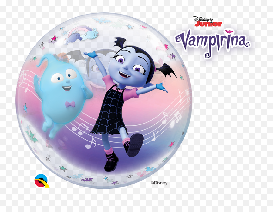 Balão Bubble 22u201d56cm U201d Disney Vampirina U201c U2013 Animagias - Disney Junior Png,Vampirina Png