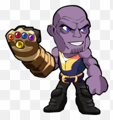 New Avengers Endgame Thanos Leaked Brawlhalla - Avengers Cartoon Thanos Png,Brawlhalla Png