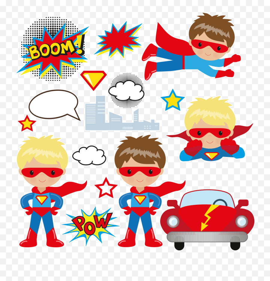 Httpswwwambiance - Stickercomenwallstickersuperhero Super Heros Des Enfants Png,Superhero Silhouette Png