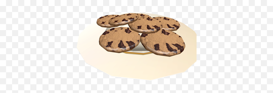 Plate Of Cookies - Chocolate Chip Cookie Png,Plate Of Cookies Png