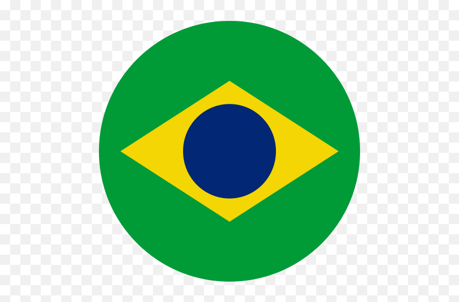 Brazilian Flag - Logo Redonda Do Brasil Png,Brazil Flag Png