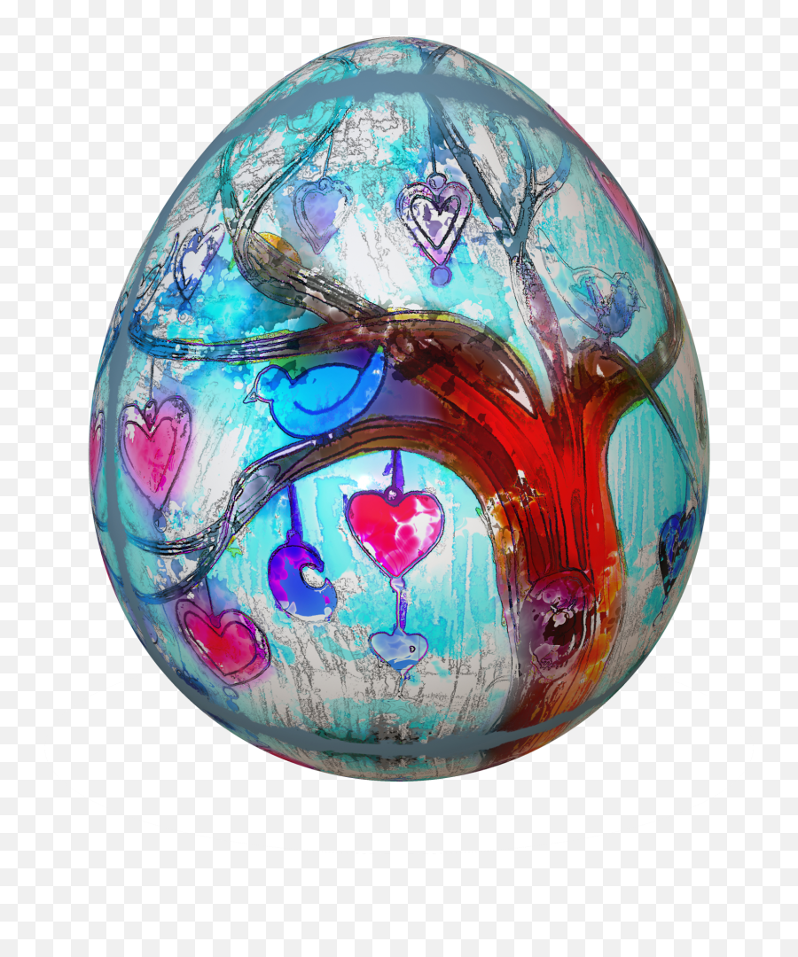 Ovo Png Foto Stock Gratuita - Easter Egg Heart,Ovo Png