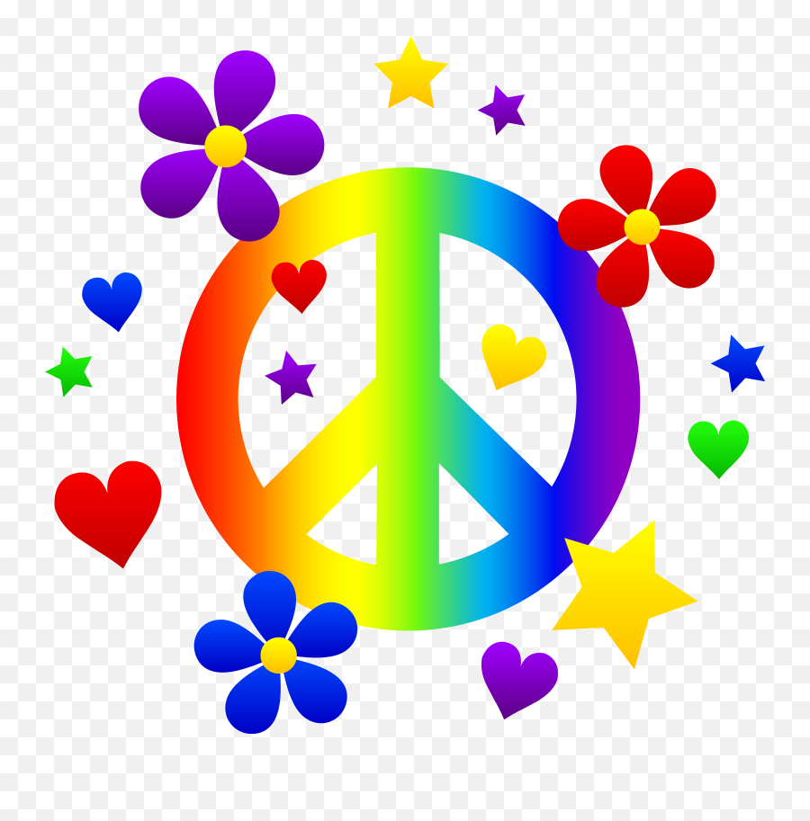 Heart Peace Sign And Crown Graphic Png Transparent Background
