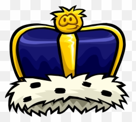 Kings Blue Crown - Cartoon Transparent Background png