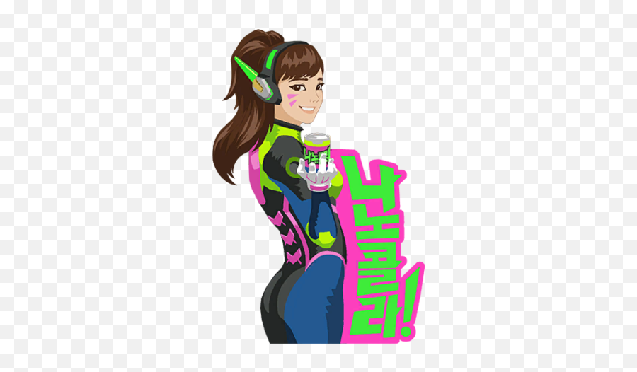 Mini - D Va Nano Spray Png,D.va Png