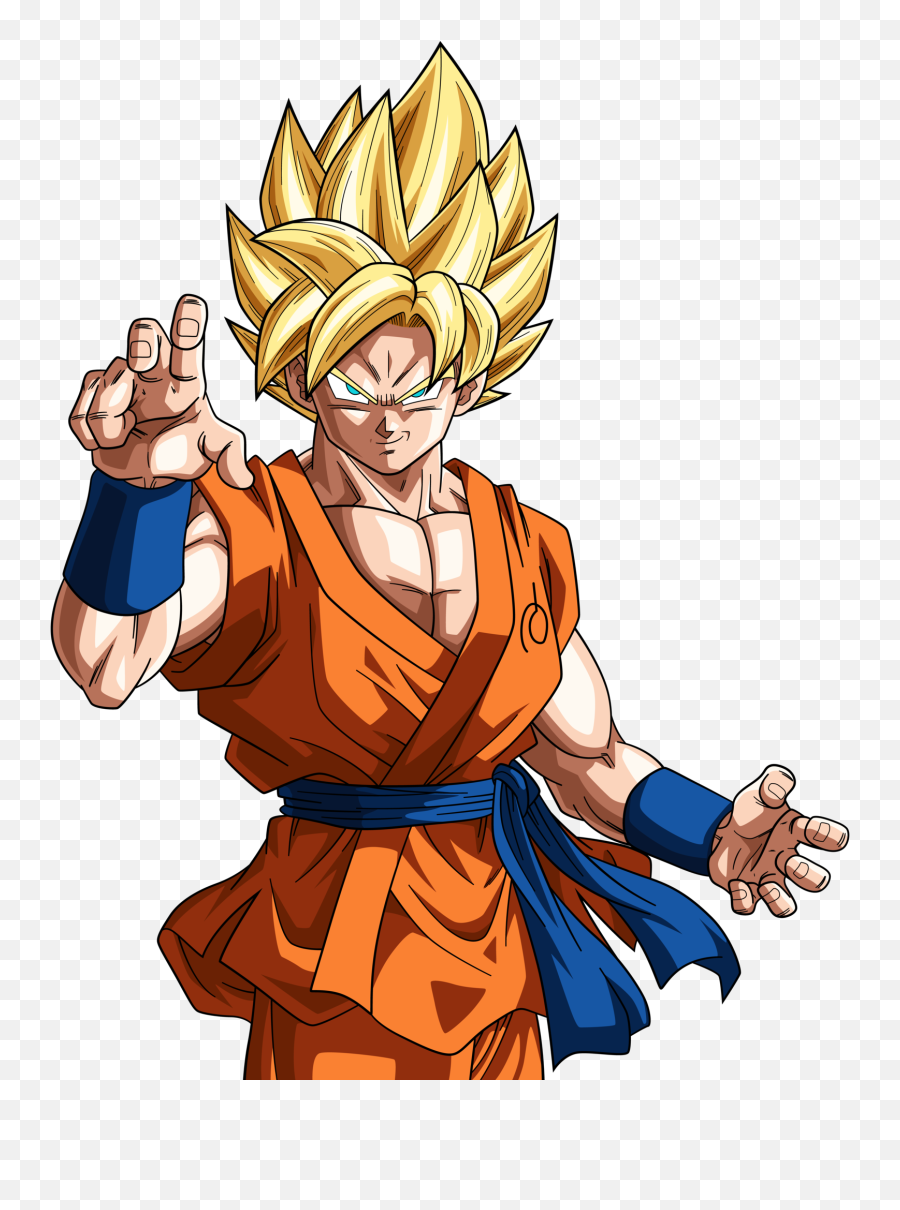 Goku Ssj Db Super - Ball Super Saiyan Goku Png,Goku Transparent Background