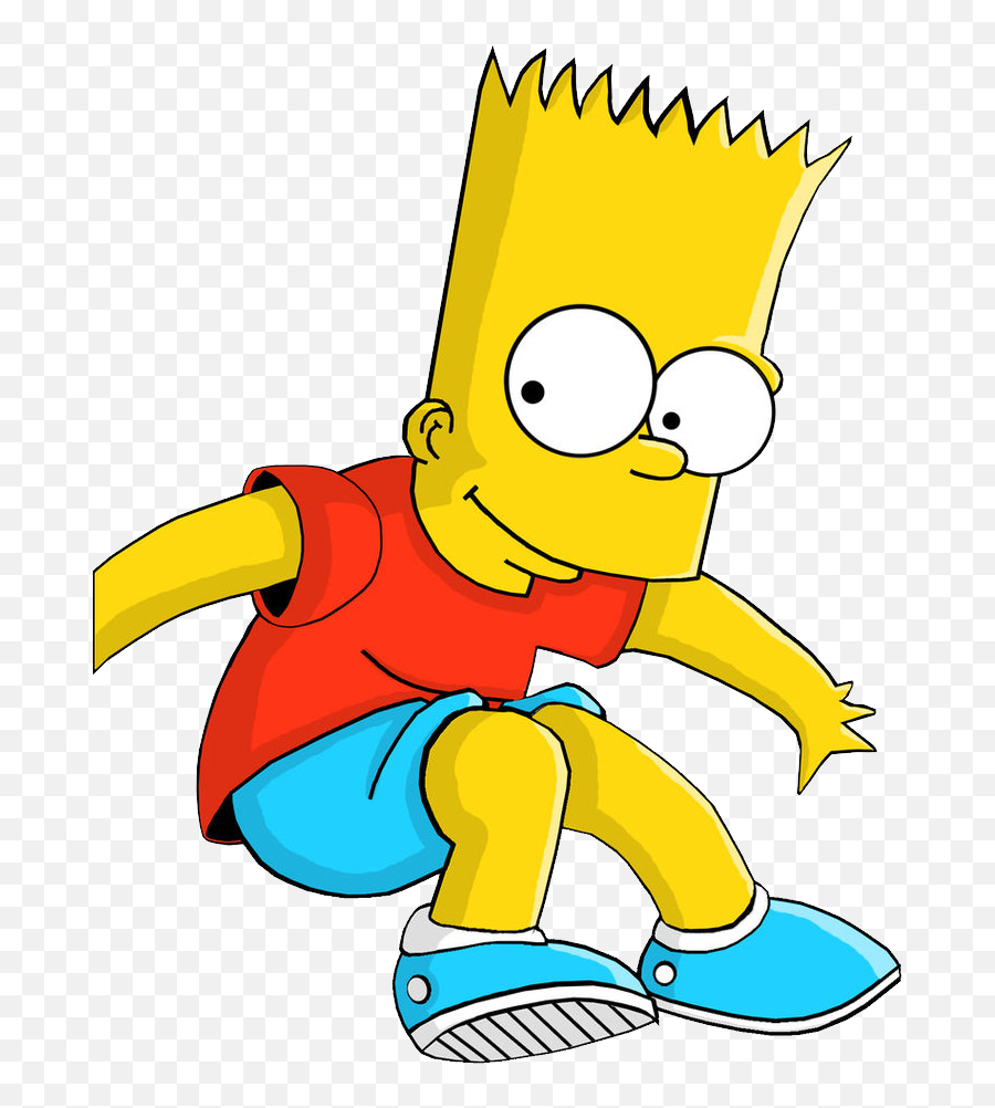 Simpsons In Png Web Icons - Bart Simpson No Background,Simpson Png
