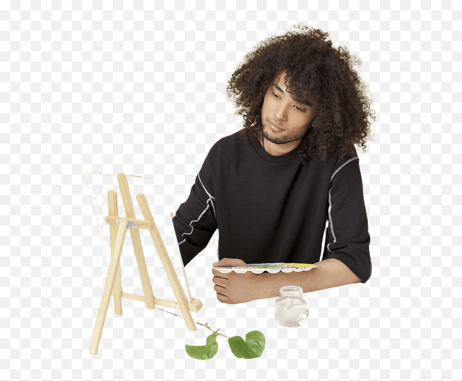 Hobby Afro Hair Png Photos U0026 Pictures Icons8 - Sitting,Afro Transparent