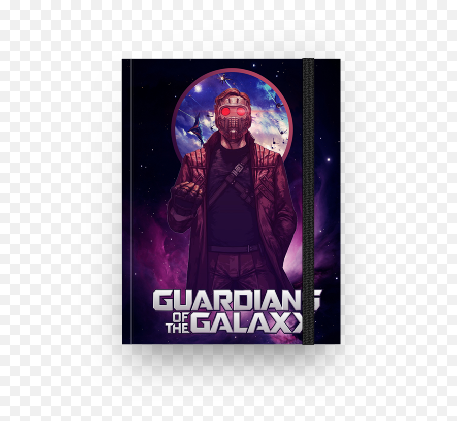 Download Hd Caderno Peter Quill Guardians Of The Galaxy De - Poster Png,Guardians Of The Galaxy 2 Png