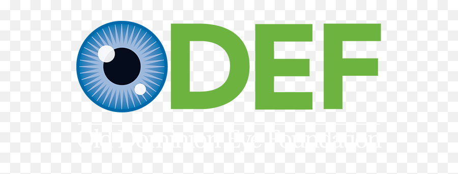 Odef - Logohorizretina U2013 Odefold Dominion Eye Foundation Circle Png,Green Eye Logo