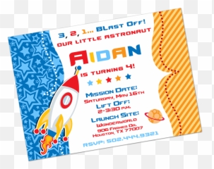 Download Rocketship Digital Invitation Invitations - png