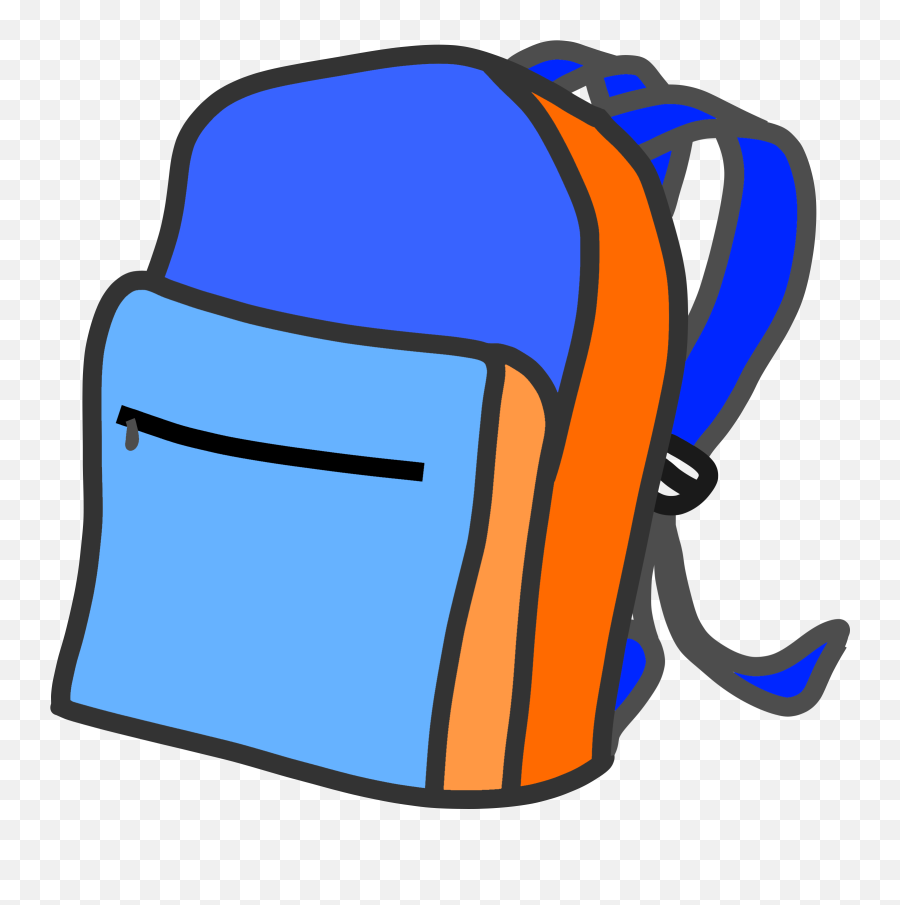 Free School Clipart Transparent Background Download - Backpack Clipart Transparent Png,Clip Art Transparent Background