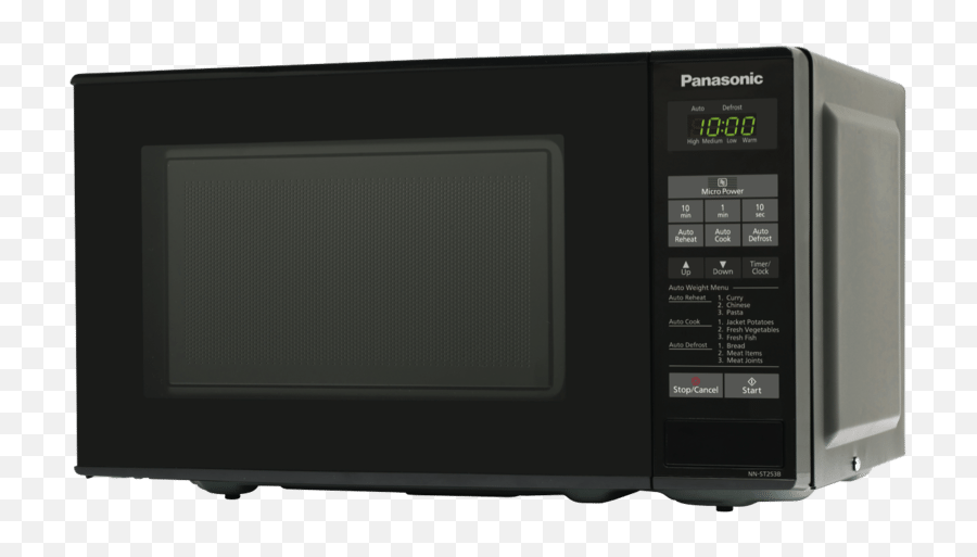 Panasonic Nn - St253bqpq 20l 800w Black Microwave At The Good Microwave Oven Png,Microwave Png