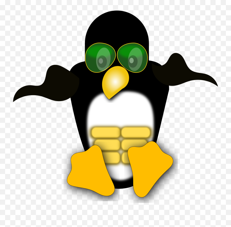 Png Linux Logo Penguin White - Clip Art,Linux Logo Png