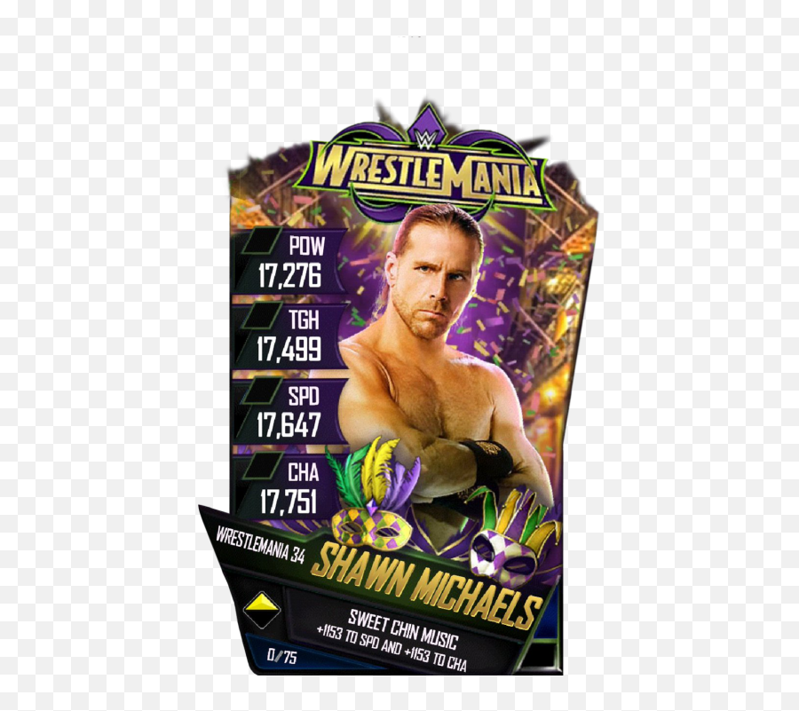 Shawn Michaels - Wwe Supercard Season 1 Debut Wwe Wwe Supercard Big Show Png,Shawn Michaels Png