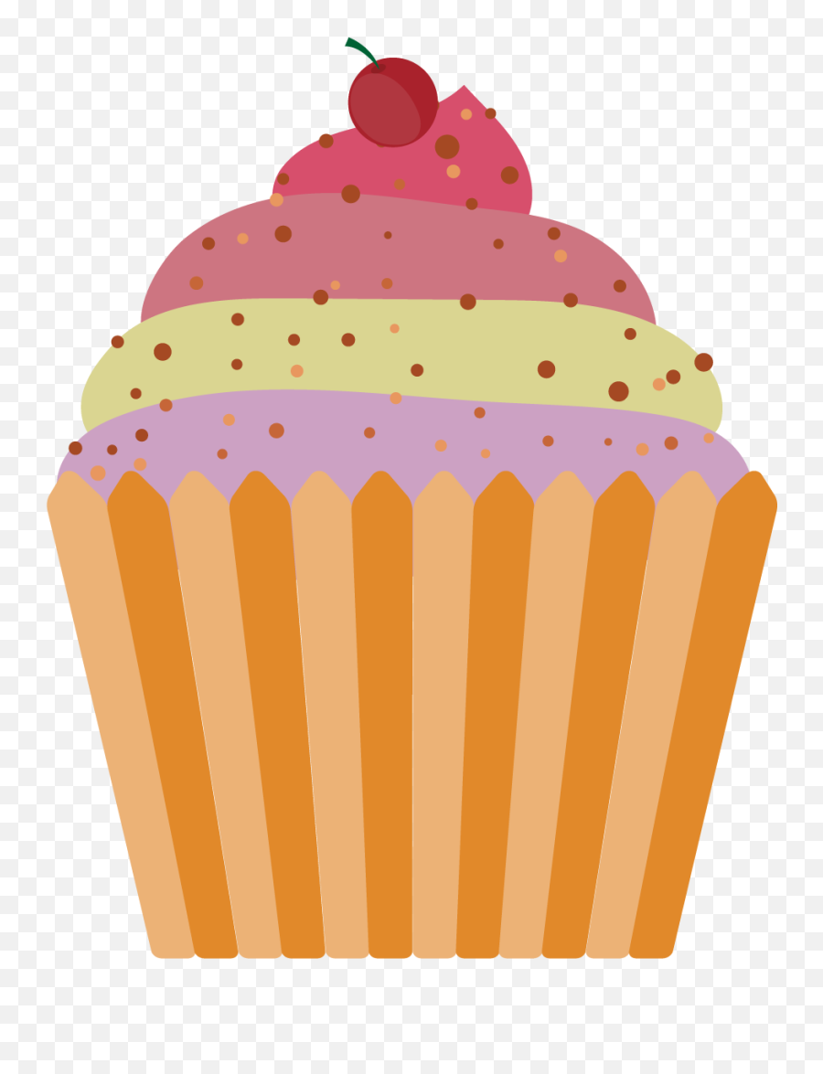 Ice Cream Cone Cupcake Muffin - Cartoon Cupcake Png Transparent Cartoon Muffins,Cup Cake Png