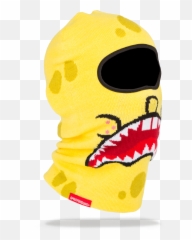 Spongebob Shark Mouth Ski Mask Sprayground Backpacks Bags Png Transparent