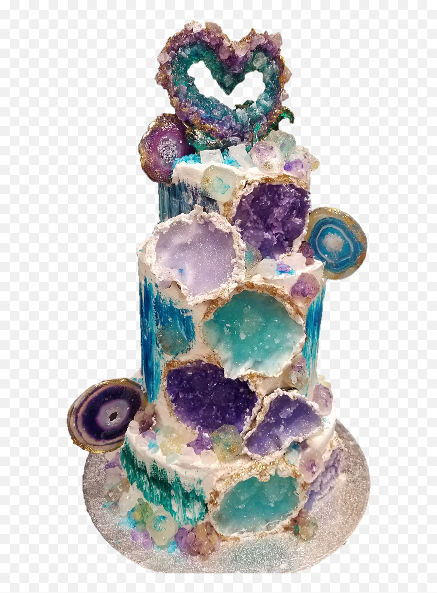 Geode Wedding Cake - Cakecentralcom Lovely Png,Geode Png