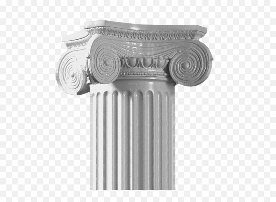 Greek Column Png - 3d Ionic Column Download Full Size Png Greek Column Png,Column Png