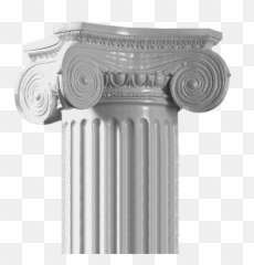 Greek Column Png - 3d Ionic Download Full Size PNG