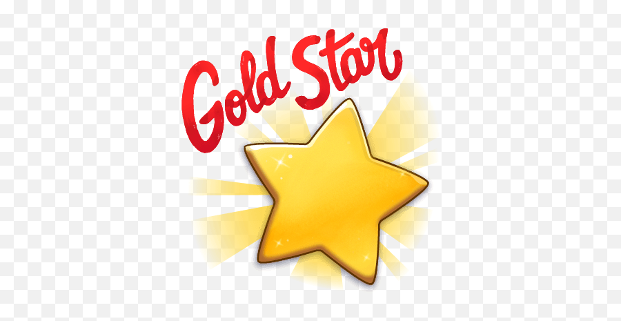 Star Goldstar Gold Award Good Sticker By Kelybely - Language Png,Gold Star Transparent Background