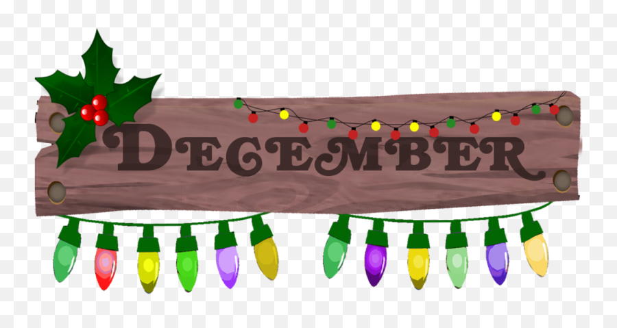 December Png Picture - Month December Clip Art,December Png
