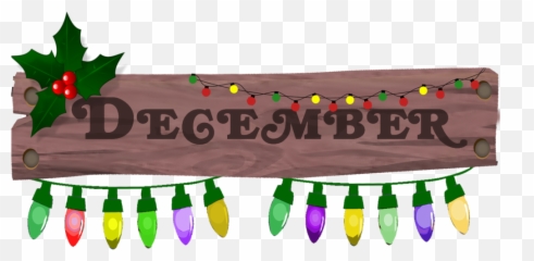 December Png Picture - Month December Clip Art,December Png