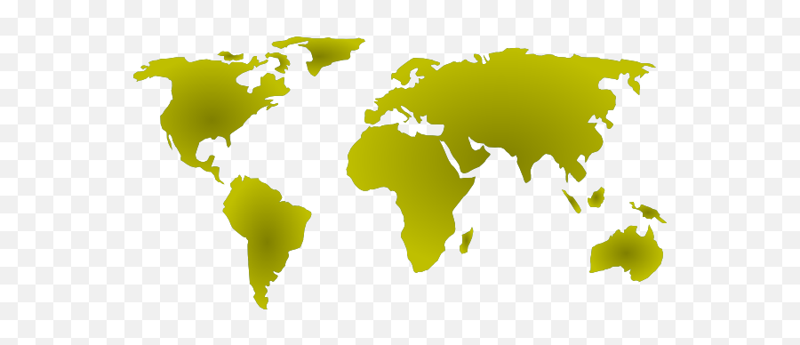 Continents Png Clip Arts For Web - World Map Outline Ai,Continents Png