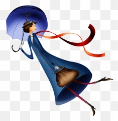 Kite Clipart Mary Poppins - Desenho Png